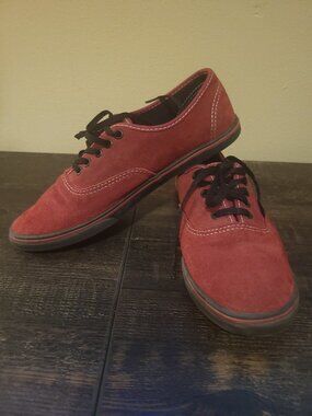 VANS suede shoes,women size 8.5,men size 7